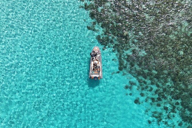 Blue Lagoon, Comino and Caves Tour with Private Rib Boat - Crystal Lagoon gives you the best swim break