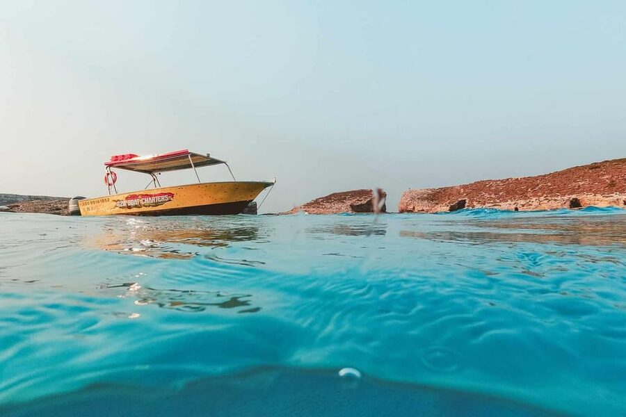 Blue Lagoon: Malta, Crystal Lagoon, Caves, Private Speedboat - Starting near Cirkewwa Cafe
