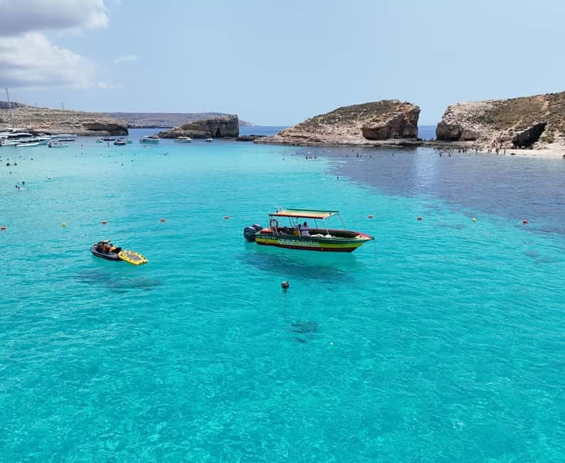 Blue Lagoon:Malta Crystal Lagoon, Comino,Private Speedboat - A private speedboat around Comino’s best water