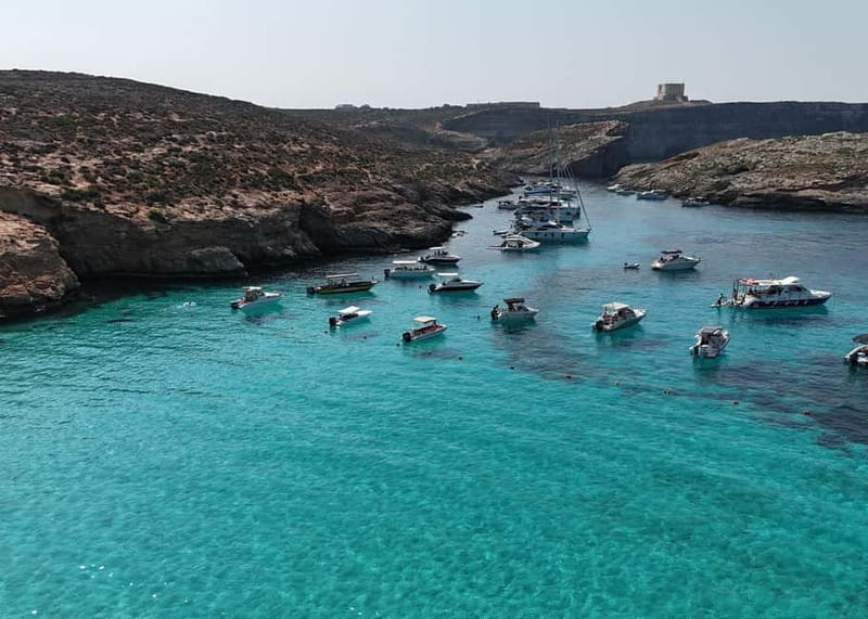 Blue Lagoon:Malta Crystal Lagoon, Comino,Private Speedboat - Weather, timing, and the value of flexibility