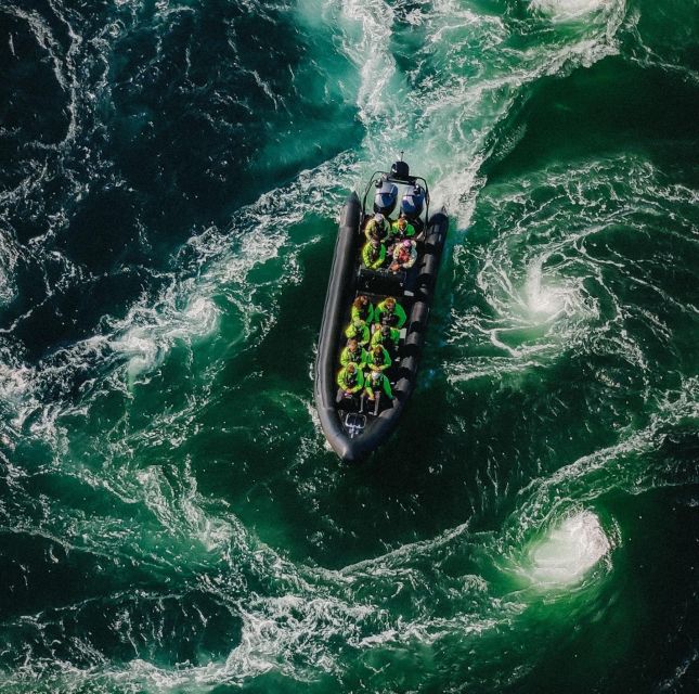 Bodø: Saltstraumen Sea Eagle Trip by RIB - The first run toward Saltstraumen