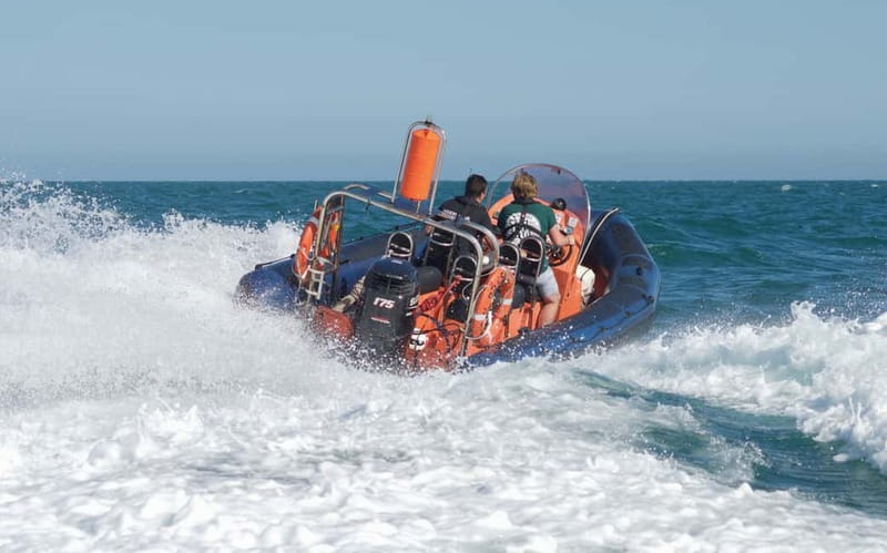Brighton: Powerboat Ride - Leaving Brighton Marina at speed