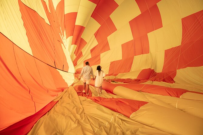 Cairns Hot Air Balloon Flight + Bad Fishy Jet Boating Cairns - A small celebration after landing