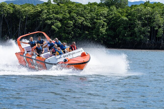 Cairns Jet Boat Ride - Seeing Trinity Inlet between the turns