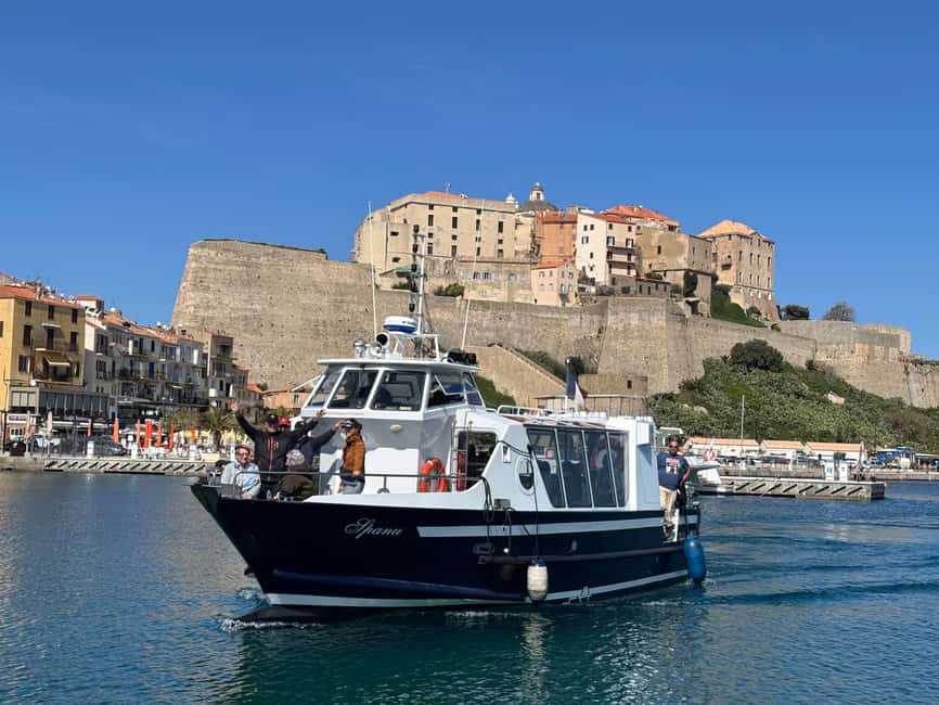 Calvi: Guided speedboat tour to Scandola - How the boat setup affects your day