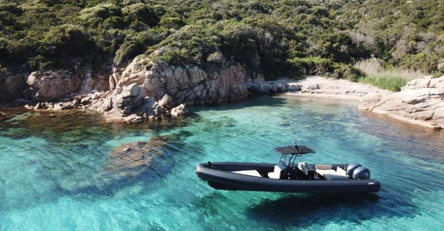 Calvi: Private Speedboat Tour to Wild Beaches with Aperitif - Thirty minutes at Alga Beach