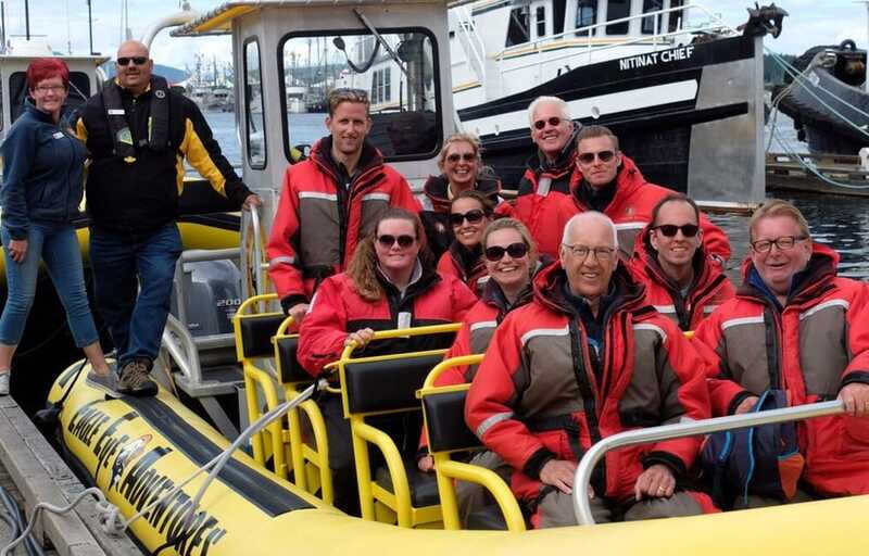 Campbell River: 6 Hour Zodiac Whale Watching Tour w/ Lunch - Dolphins, seals, sea lions, and possible eagle activity