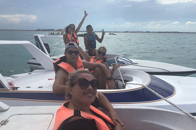 Cancun Adventure Speed Boat Jungle Tour with Transportation - Taking the wheel at SeaLife Marina