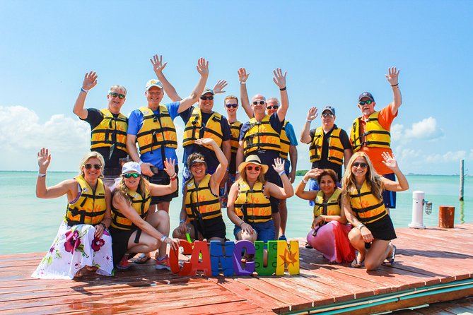 Cancun speedboat and snorkel tour: shared speedboat - Guides such as Jorge and Carlos make a real difference