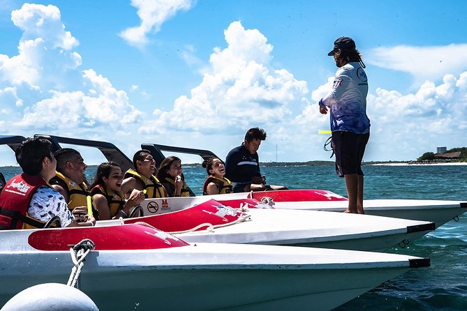 Cancun speedboat and snorkel tour: shared speedboat - Who should book this Cancun outing?