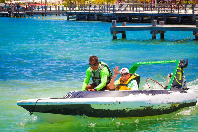 Cancun Speedboat with Crocodile Watching Jungle Tours Adventure - What the two-hour itinerary feels like