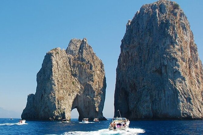 Capri Island in Private Luxury 40 feet Speedboat from Naples - Why Capri makes more sense from the sea