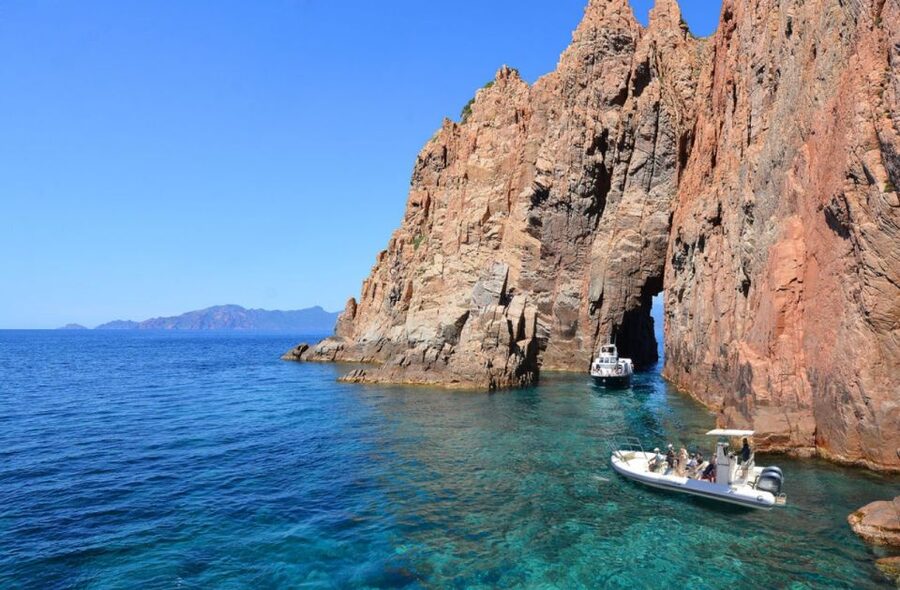 Cargèse:Scandola/Piana/Stop in Girolata Half-Day on RIB boat - Scandola, Corsica’s protected coastal reserve