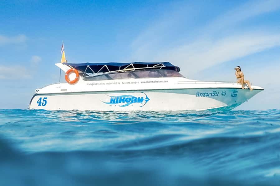 Chalong: Kahung Beach Day Trip by Speedboat & Lunch - A short boat ride to Kahung Beach