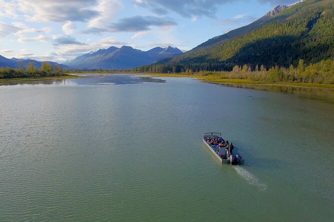 Chilkat River Jet-Boat Adventure in Haines - A jet boat route into the Chilkat River wilderness