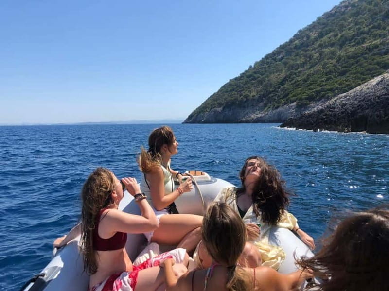 Clare: Sazan Island & Karaburun Speedboat Trip & Snorkeling - A long beach break on Karaburun