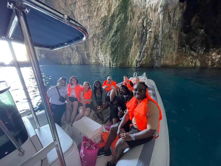 Clare: Sazan Island & Karaburun Speedboat Trip & Snorkeling - Sazan Island and its changing access