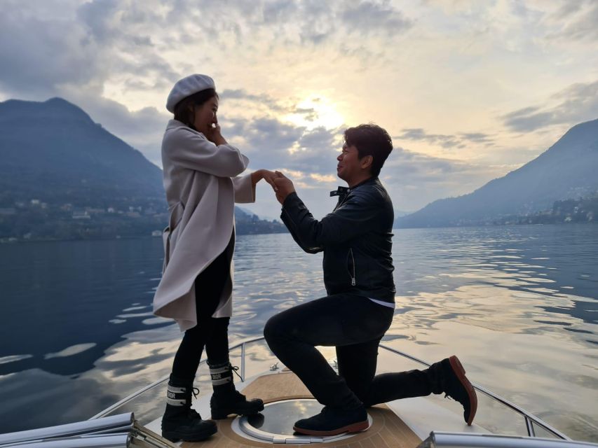 Como: Lake Como Private Modern Speedboat Tour with Prosecco - The one-hour route along the western shore