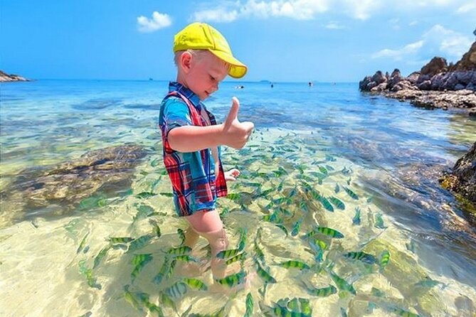 Coral Island by Speed boat from Phuket - Hin Dam Bay adds a second snorkeling stop