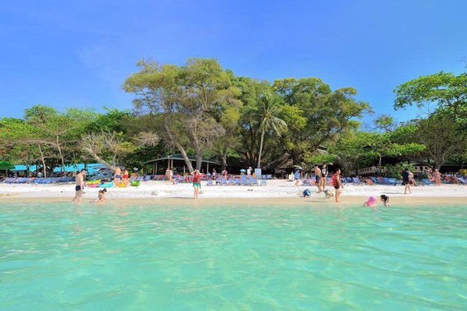 Coral Island & Racha Island Speedboat Excursion - Racha Noi: rocks, fishing, and fewer beach options