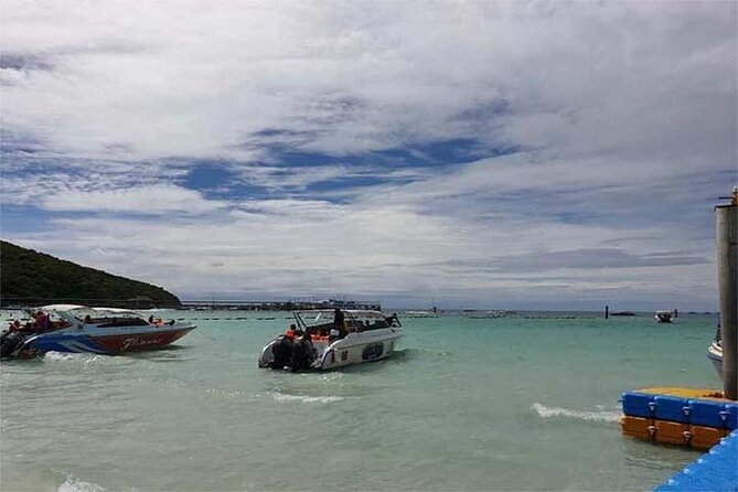 Coral Island speed boa-Parasailing and others activities choice - Jet skiing, banana boating, and snorkeling
