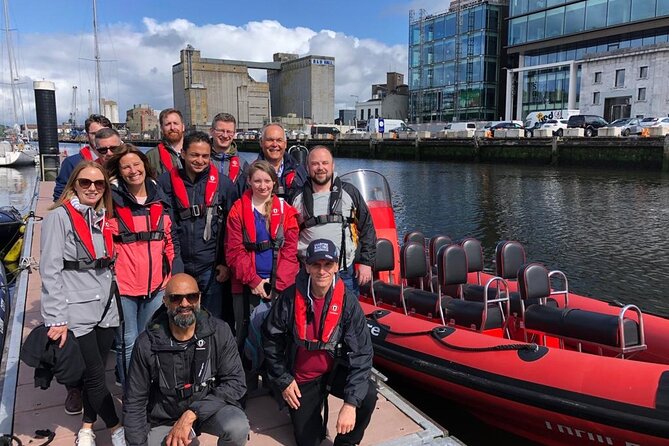 Cork Harbour RIB Tour - The Irish Naval Base and navy ships