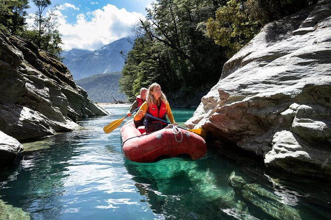 Dart River Canoe and Jet Boat Experience from Queenstown - Switching from speed to the funyak