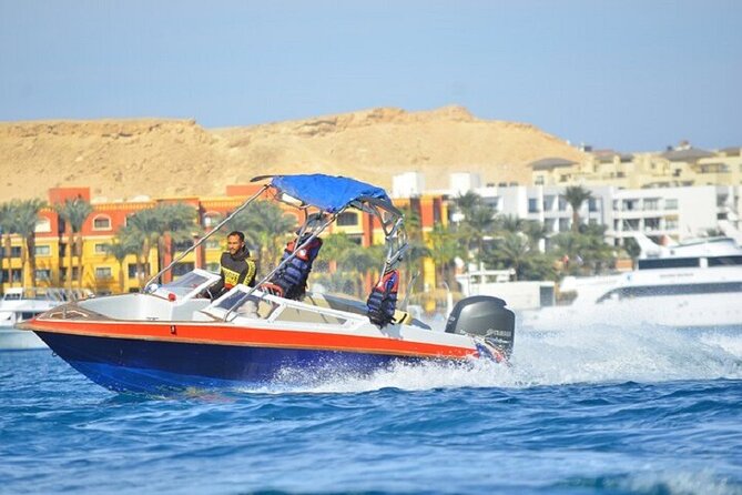 Dolphin Snorkel With private Speed Boat & Water Sports - Hurghada - What is included on the boat