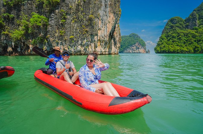 Double Catarmana Speedboat to James Bond Island from Phuket - Ice Cream Cave and its stalactites