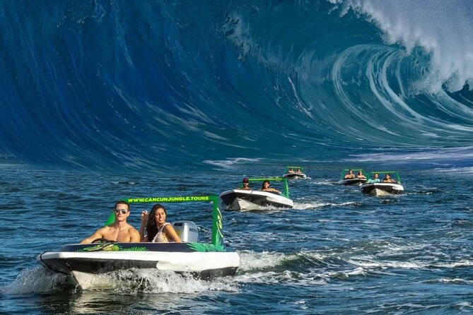 Drive an Speedboat at full speed at Cancun's Lagoon & Snorkeling - Timing, meeting point, and booking details