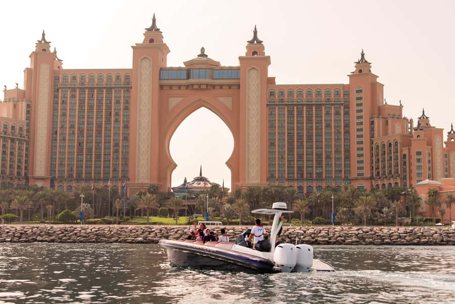 Dubai: 100-Min Speed Boat Tour, Atlantis & Burj Al Arab View - What the $45 price really gets you
