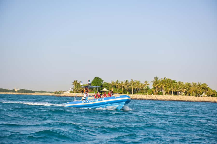Dubai Marina : 1.5-Hour Atlantis Sightseeing Speedboat Tour - Dubai Marina from the water