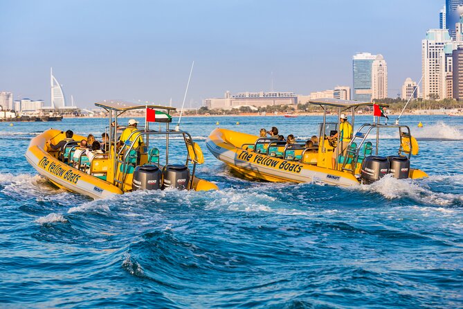 Dubai Marina Guided Sightseeing High-Speed Boat Tour - Bluewaters Island, Ain Dubai, and JBR