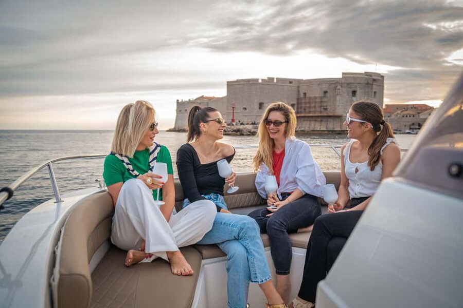 Dubrovnik Private Speedboat Tour to Elaphite Islands - Koločep and the Blue Cave swimming stop