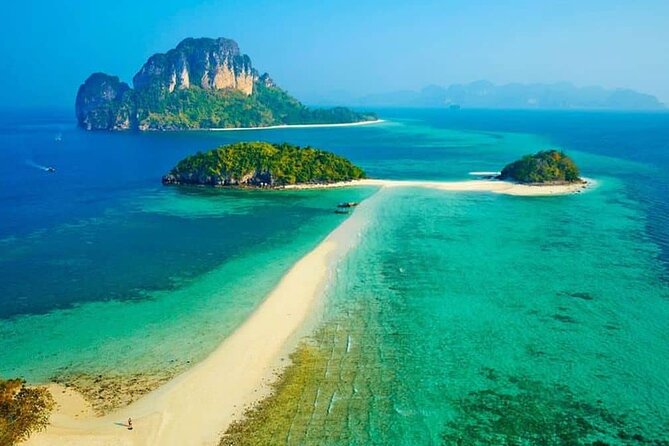Early bird Krabi to Phi Phi islands + 4 Islands by Speedboat - The Four Islands: Chicken, Tup, Mohr, and Poda