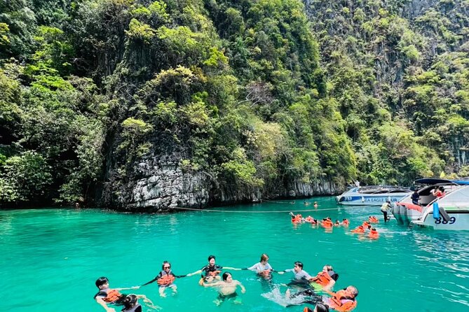 Early Bird Phi Phi 4 Islands by Speedboat 2 Trips in 1 Day - Maya Bay, Pileh Lagoon, and Phi Phi Leh