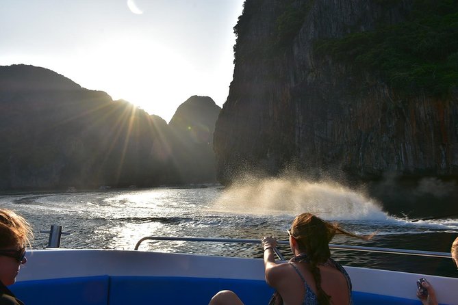 Early Bird Phi Phi Island & 4 Islands Speed Boat Tour from Krabi - Snorkeling and the short cruise past Viking Cave