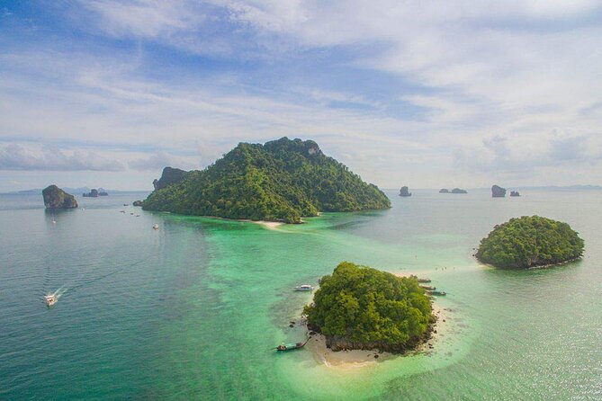 Early bird Phi Phi islands and 4 Islands by Speedboat Tour - Viking Cave and Monkey Beach add variety