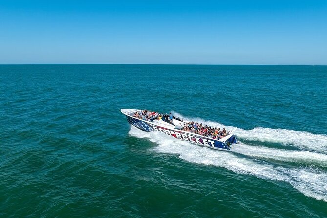 EARLY BIRD SPECIAL: Speed Boat & Dolphin Cruise in Ocean City, MD - The photo stop and sales pressure