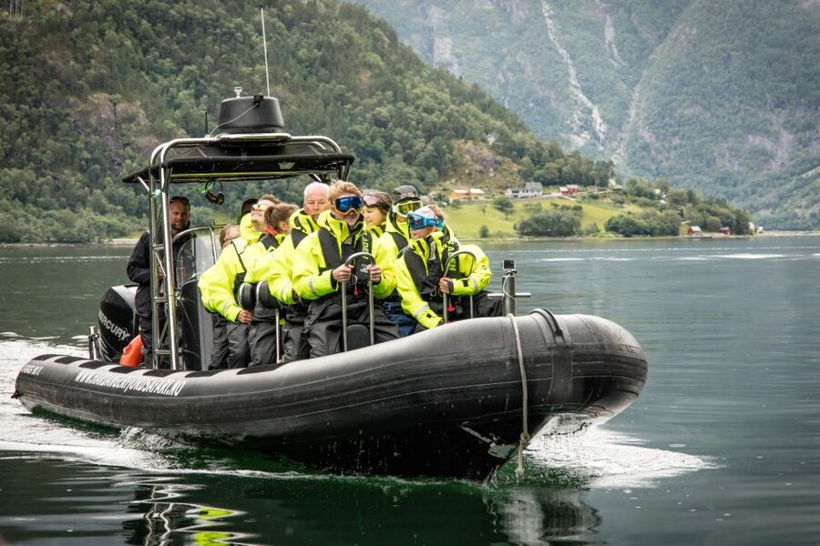 Eidfjord: 1-Hour Fjord RIB Tour - The Hardangerbrua option