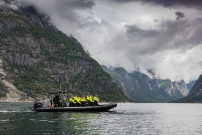 Eidfjord: 1-Hour Fjord RIB Tour