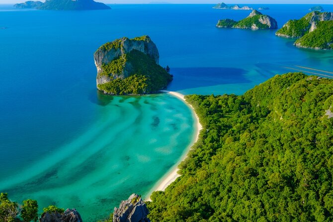 Explore Angthong National Marine Park's Hidden Gems by Speedboat - The Pha Chancharat viewpoint and the real physical demand