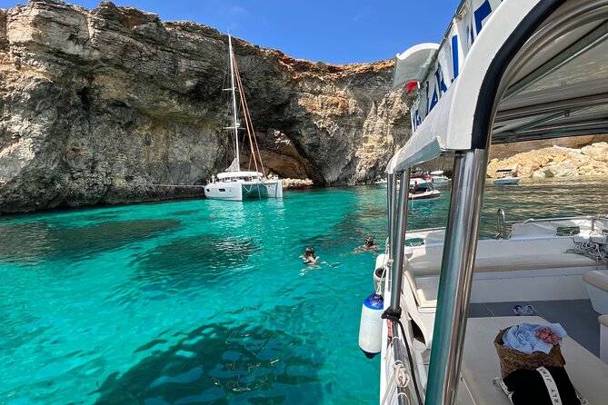 Explore Comino, Blue Lagoon & Caves - Private speed boat - Guides, boat comfort, and the human side