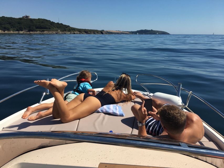 Falmouth Bay, Cornwall: Private Skippered Speed Boat Trip - Choosing between speed and quiet water