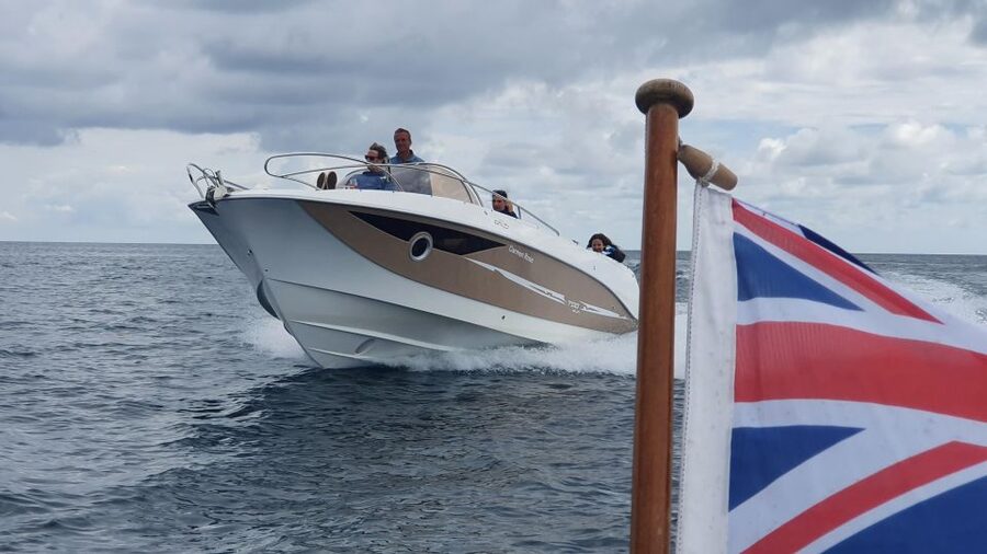 Falmouth Bay, Cornwall: Private Skippered Speed Boat Trip - The Helford River option