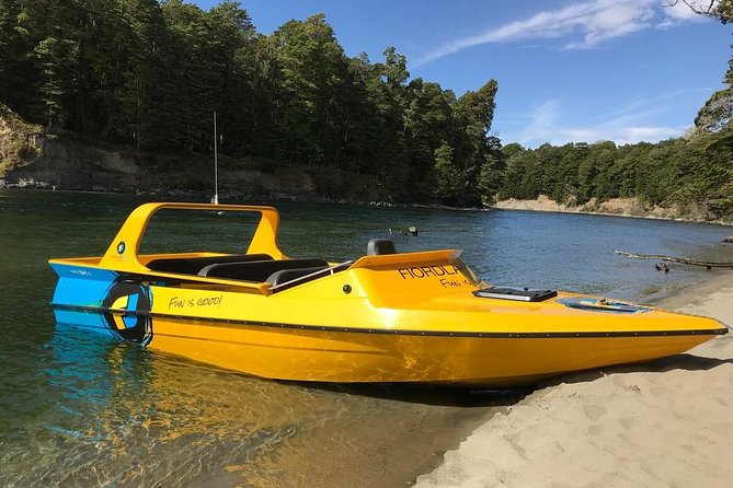 Fiordland Jet Boat and Biking Combo from Te Anau - Lake Manapouri when the engine stops