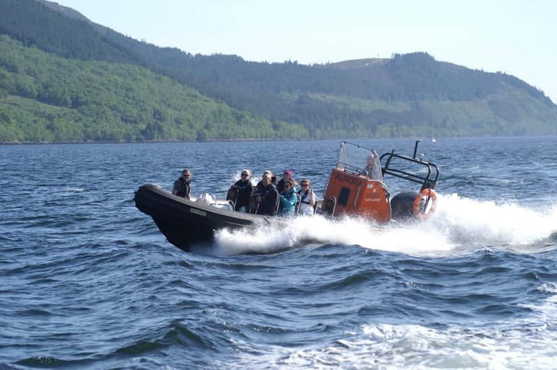 Fort William: Speed Boat Adventure - Leaving Corpach Marina in a thermal suit