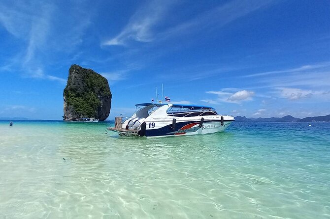 Four Islands Speedboat Trip from Krabi - Poda Island: the longest beach stop