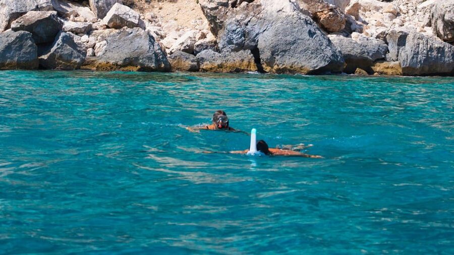 From Arbatax: RIB tour in the Gulf of Orosei - Cala Biriala or Grotta del Fico