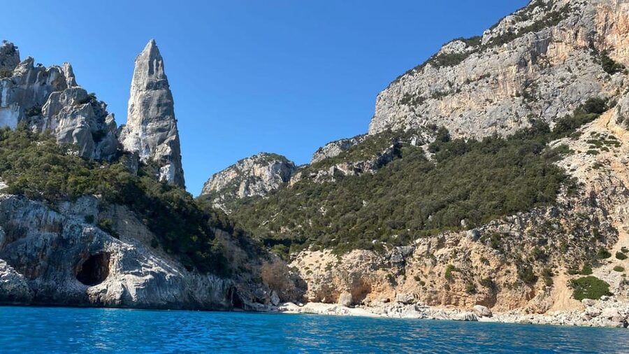 From Arbatax: RIB tour in the Gulf of Orosei - Cala Luna gives you the longest shore break